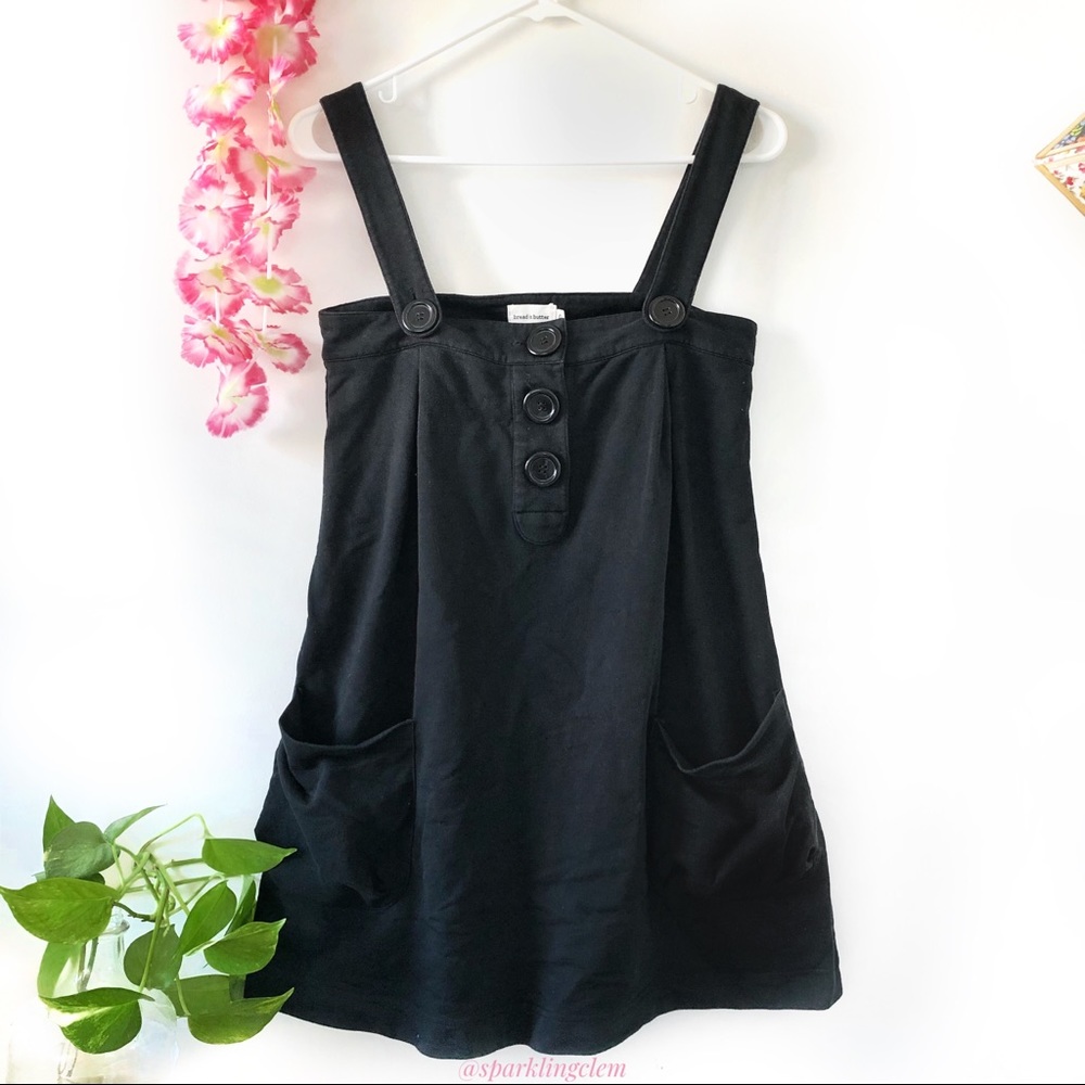 bread n butter overall style black pocket …